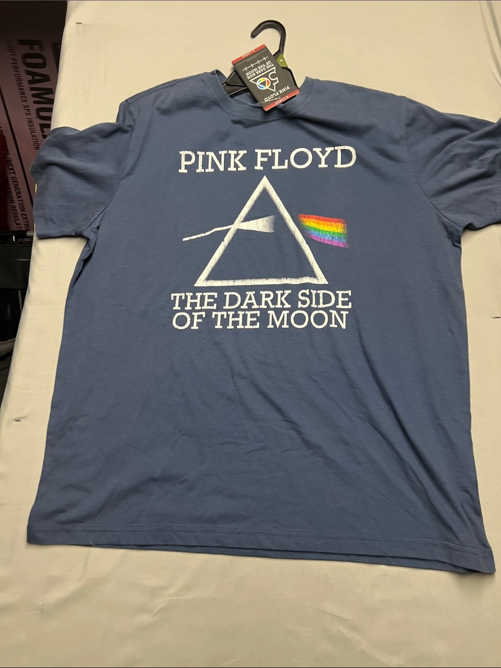 Pink Floyd Blue 'The Dark Side of the Moon' Graphic Tee